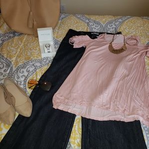 Chico's Wide Leg Black Jeans